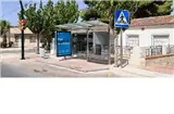Marquesina publicitaria en la carretera de Fortuna a su paso por Fenazar, pedanía de Molina de Segura